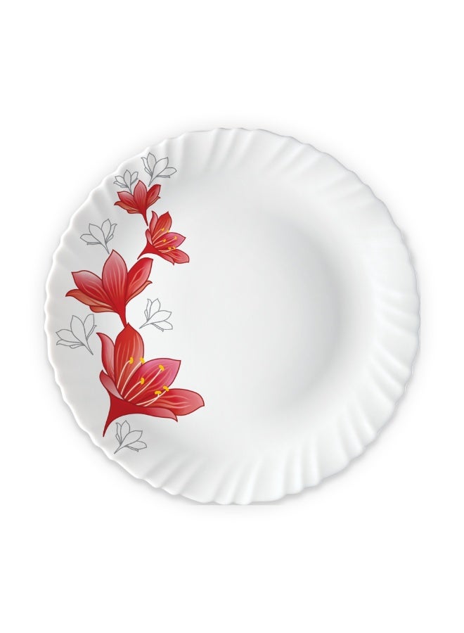 OPTIMA OPALWARE DINNER SET (CRIMSON) - 12PC - Image 2